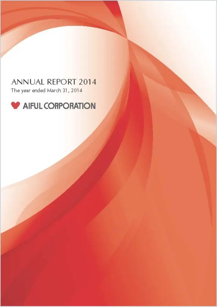アニュアルレポート2014