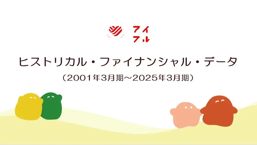 ヒストリカル・ファイナンシャル・データ（FY2001/3~2025/3）